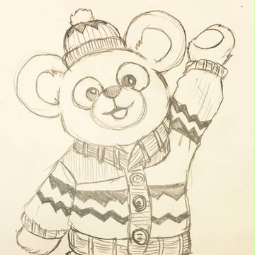 ダッフィー 2015冬衣装