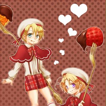 バレンタインなちび北米