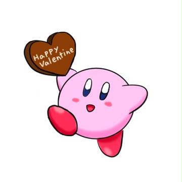 カービィちゃんがチョコをくれるようです