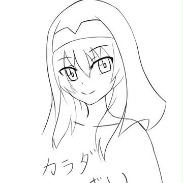 熱狂乙女フェスティバル版 大友ソウリン 模写