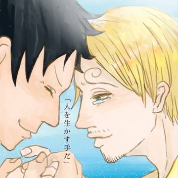 ルサン:「あのな、サンジの手は」