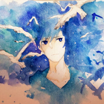 你的眼中是星辰大海。