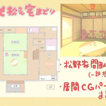 松野家間取り考察+居間CG
