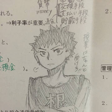 ハイキュー!!落書き