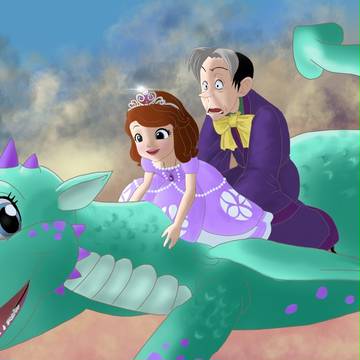 with dragon