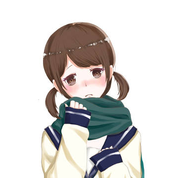 マフラー白雪