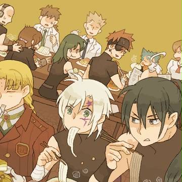 (( 向こうの相席になりたくねぇ… ))