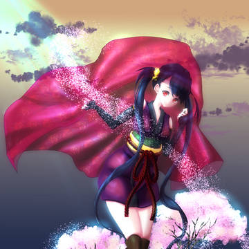 春のお忍び娘