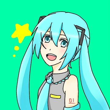 ミクさんスマイル