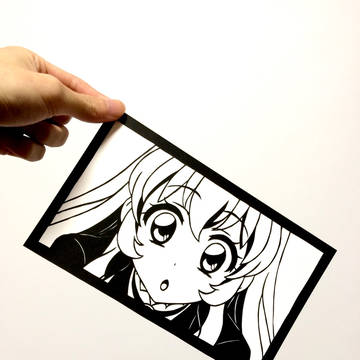 『切り絵』　星宮いちご