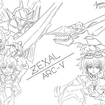 遊戲王ARC-V和ZEXAL