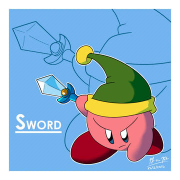 Sword Kirby Vector Test