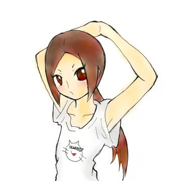 よれよれTシャツを着るにーに