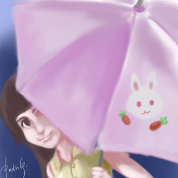 20160223-一小时速涂-伞