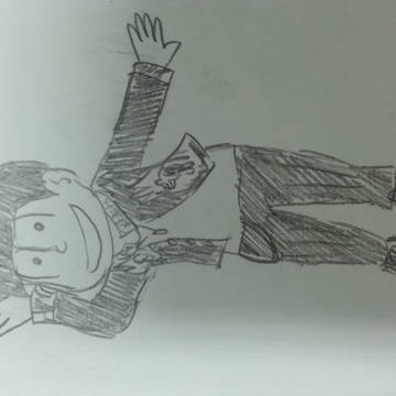 [落書き] 六つ子が誠の学ランを着てみた