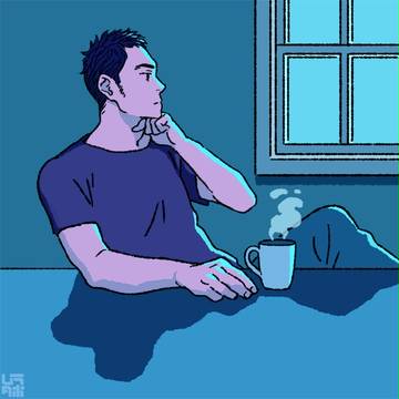明け方には