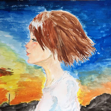 夕陽