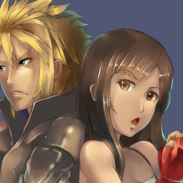 FF7、ティファ、クラウド