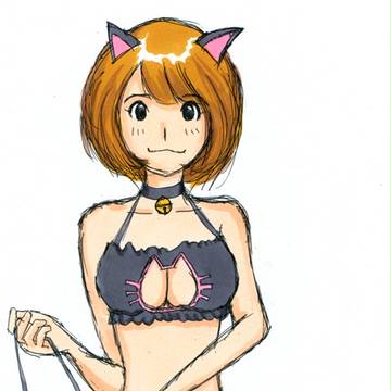 猫ランジェリー(黒)