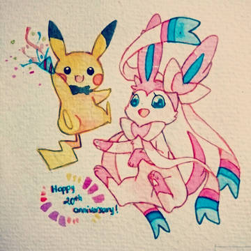 Happy Pokemon's 20th anniversary