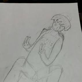 お絵描き「課題」 5日目 【手書き】 めざせ!一日観覧数25!!