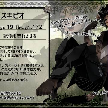 【ルマ森】スキピオ【住民票】