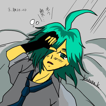 寝起き