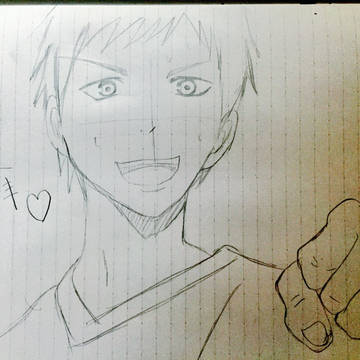 黒バス青峰模写