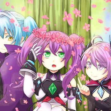 虚影３人娘(？)