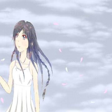 青空の桜