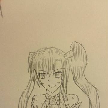 愛紗　手描き