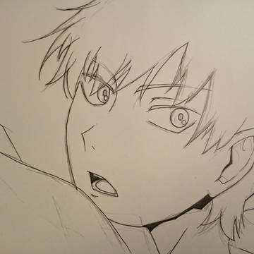 ハイキュー!!  影山  下書き