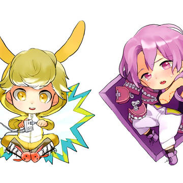 HTF擬人化プチキャラ