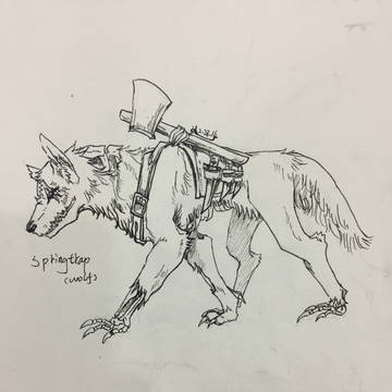Springtrap wolf mode