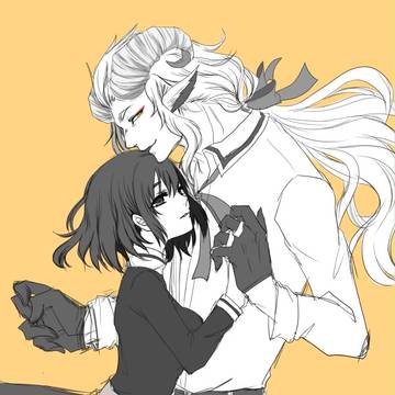 黒と白