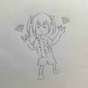 WiFiを飛ばす矢澤にこ