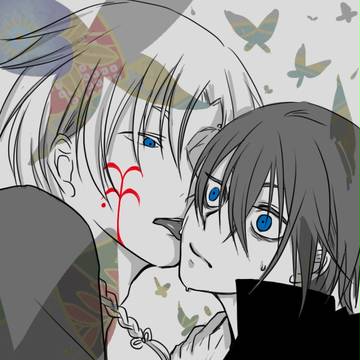 【花軍】鷹は飢えても穂を摘まず【明けの花】