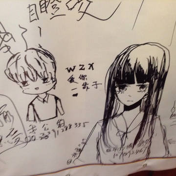 漫展上的画