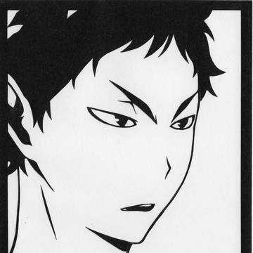 赤葦さん 切り絵　【HQ!!】