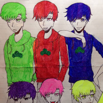 おそ松さん！！(初描き)