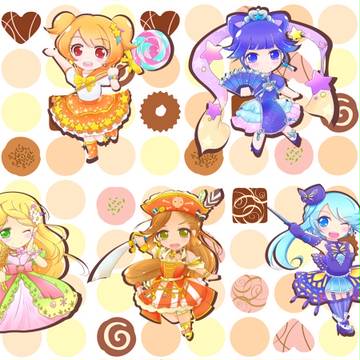 オトカのアクキーの絵のまとめの