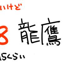 短い落書き【龍鷹】
