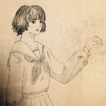四角とセーラー服