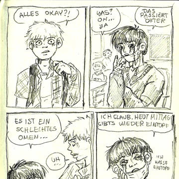 a comic about school