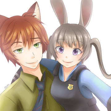 【ズートピア】Let's take a selfie~