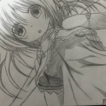 天ちゃん模写してみた
