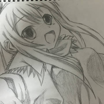 夕霧ナナカ模写してみた