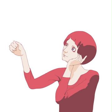 版画用原画の途中