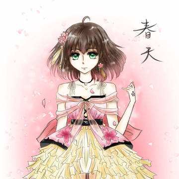 春天はる擬人