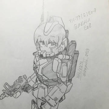 【擬人化…？】RX-79[G]Ez-8 ガンダムEz8